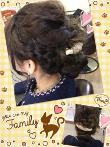 SunLuce 美容室　小宮　卒業式のヘアセット☆