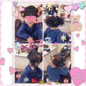 SunLuce　七五三　ヘアセット