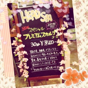 SunLuce 小宮　おススメ～ヘッドスパ♪