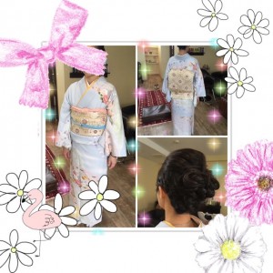 SunLuce　結婚式　着付け　ヘアセット