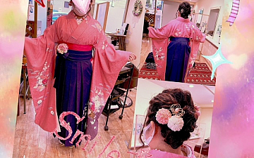 SunLuce 袴の着付け Part2