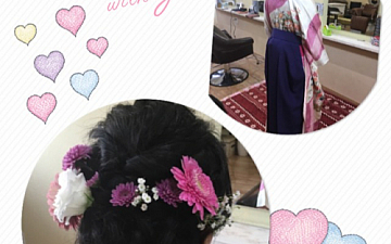 SunLuce 卒業式の袴の着付け、ヘアセット